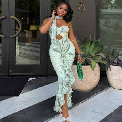 Fleur Sleeveless Maxi Dress
